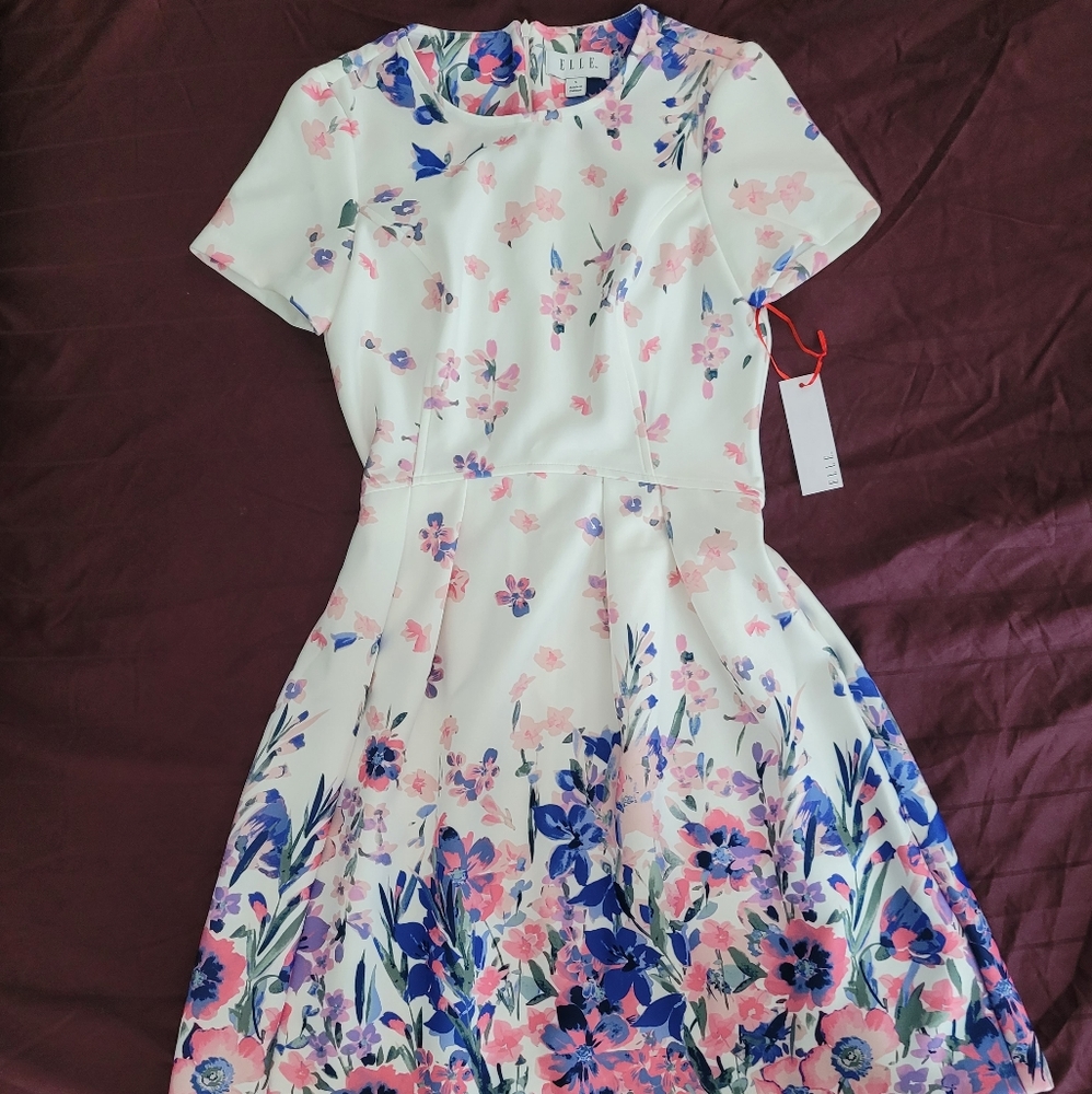 Elle women's floral dress